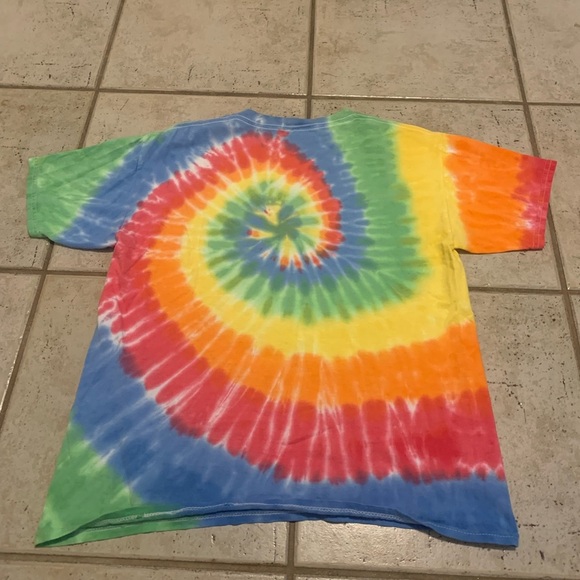 💙 Disney Parks 2016 Walt Disney World Music Magic Tie-Dye T-Shirt M (Youth) - Picture 3 of 6